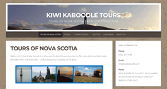 Desktop Screenshot of novascotiatoursandtravel.com